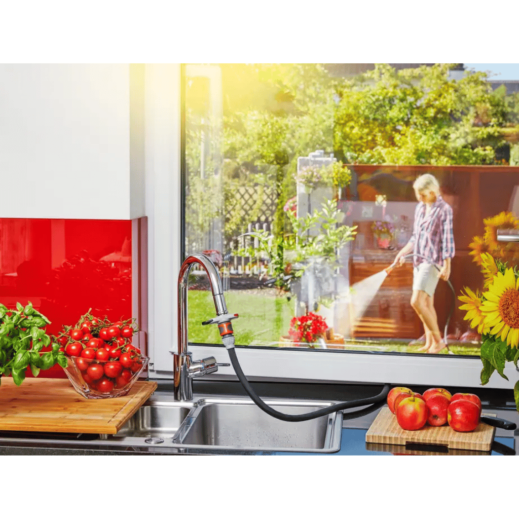 Gardena Kraanverbindingsstuk Binnenshuis