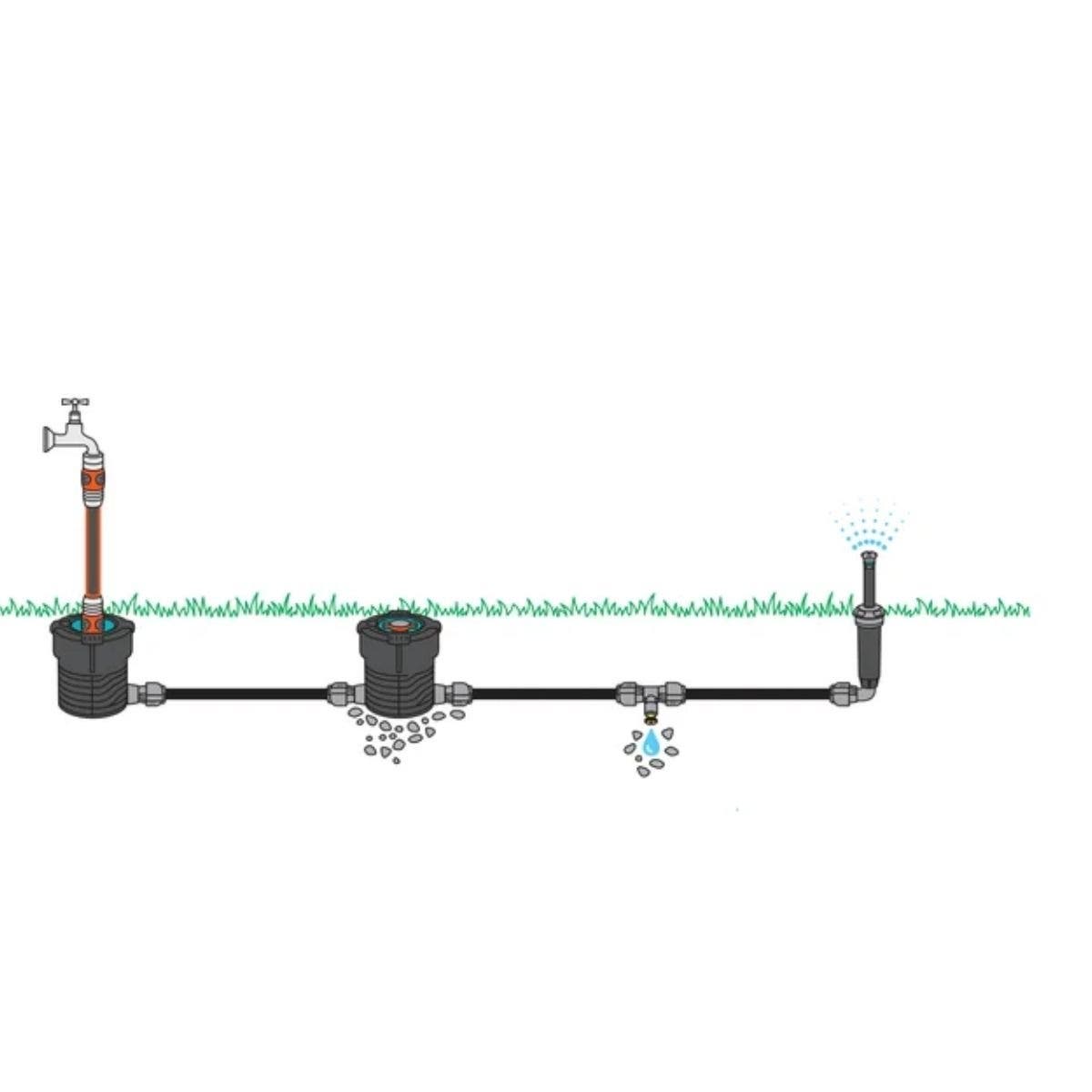 Gardena Sprinklersysteem Contactdoos 3/4"