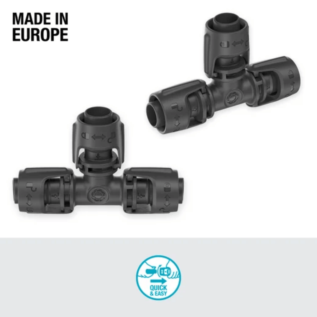 Gardena T-stuk 1/2'' Micro Drip systeem