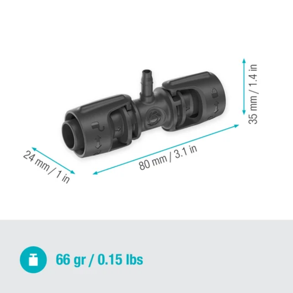 Gardena T-stuk (1/2") Micro Drip systeem