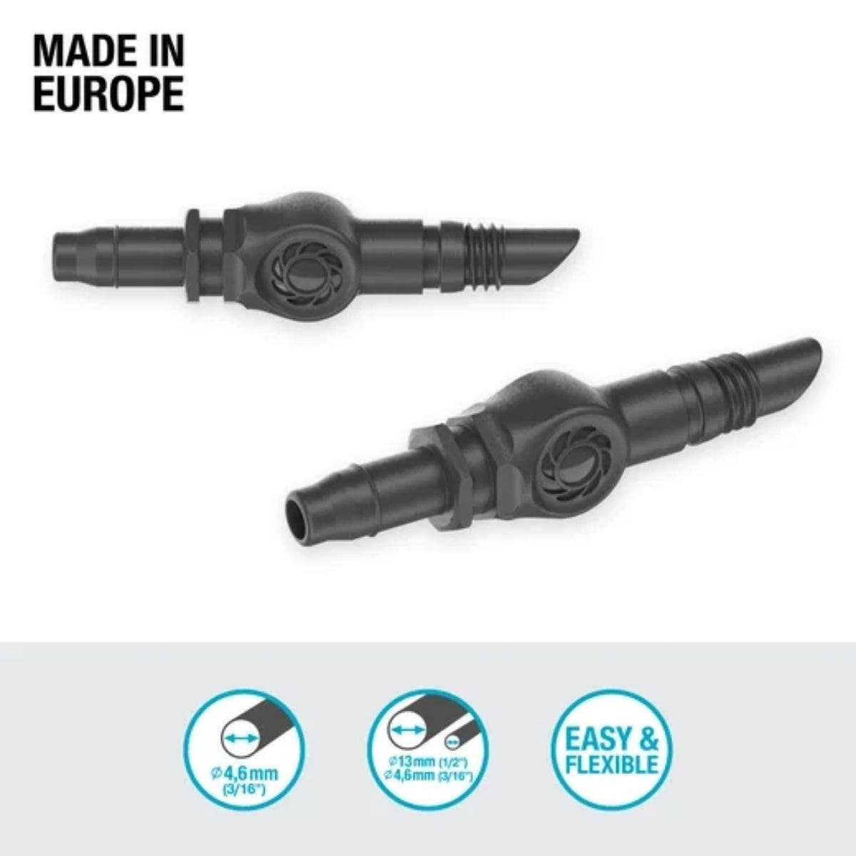 Gardena Verbindingsstuk 4,6 mm 3/16"