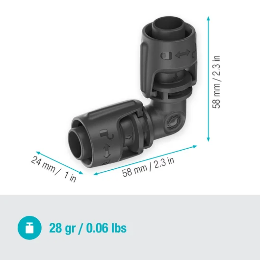Gardena L-stuk 13 mm (1/2") Micro Drip systeem