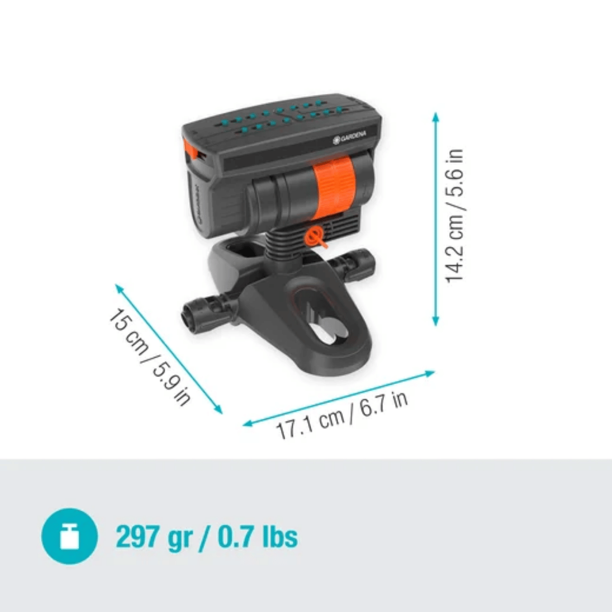 Gardena Zwenksproeier OS 90 Micro-Drip Systeem