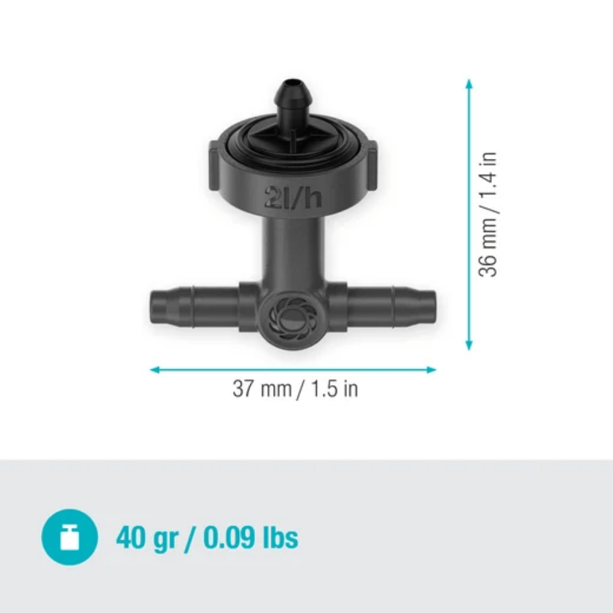 Gardena Seriedruppelaar Drukcompenserend 2 l/u Micro-Drip Systeem