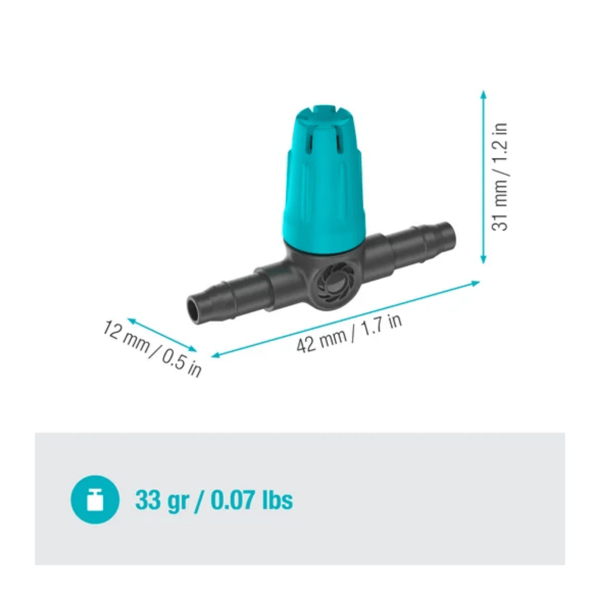 Gardena T-sproeier Kleine Oppervlakken Micro-Drip Systeem