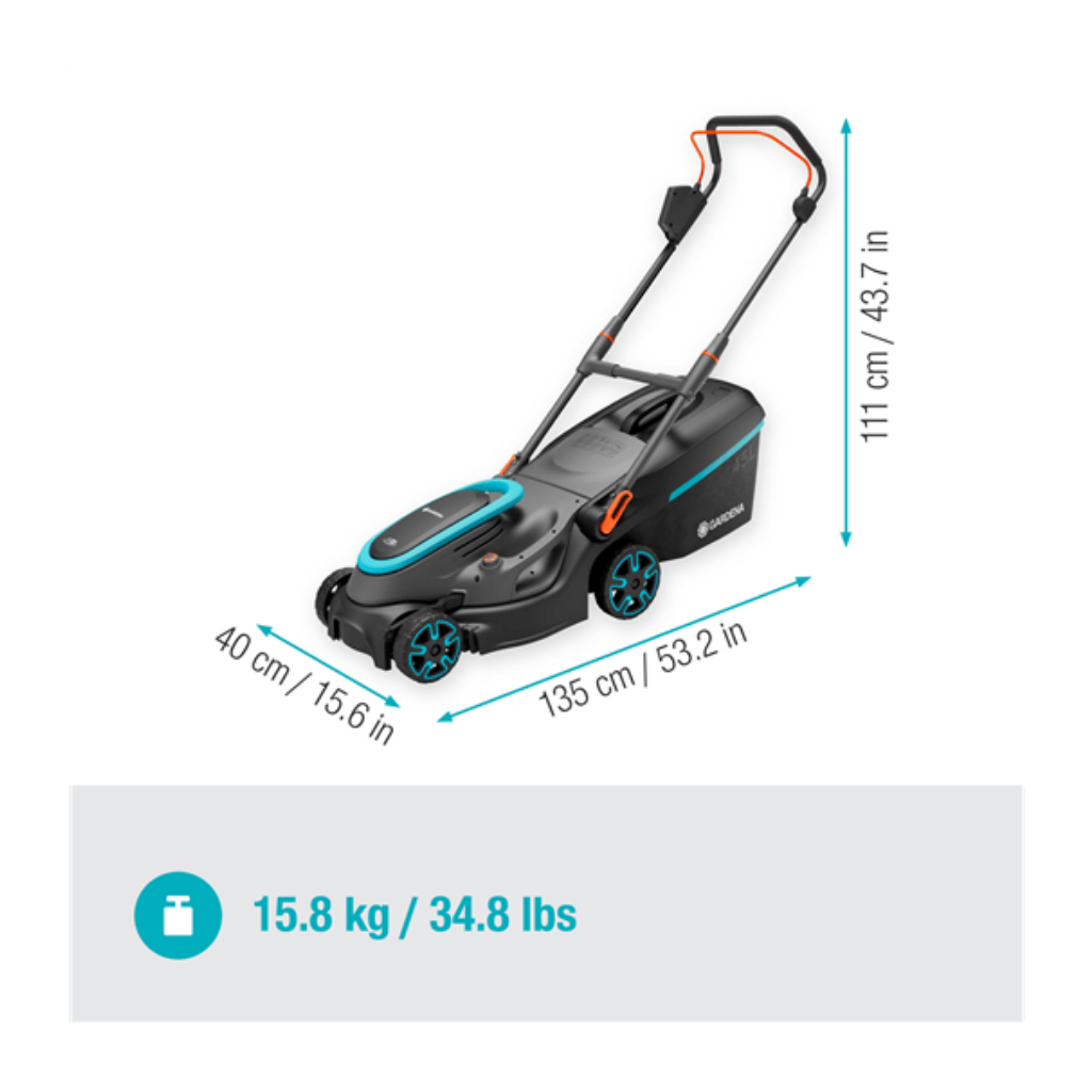 Gardena Accusgrasmaaier PowerMax 37/36 P4A Set