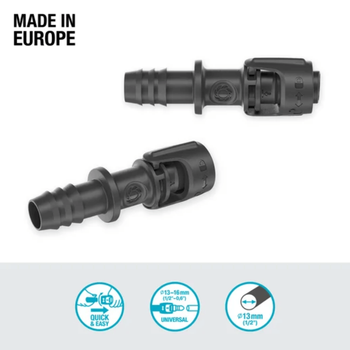 Gardena Universele Koppeling Micro-Drip Systeem 13 mm 1/2"