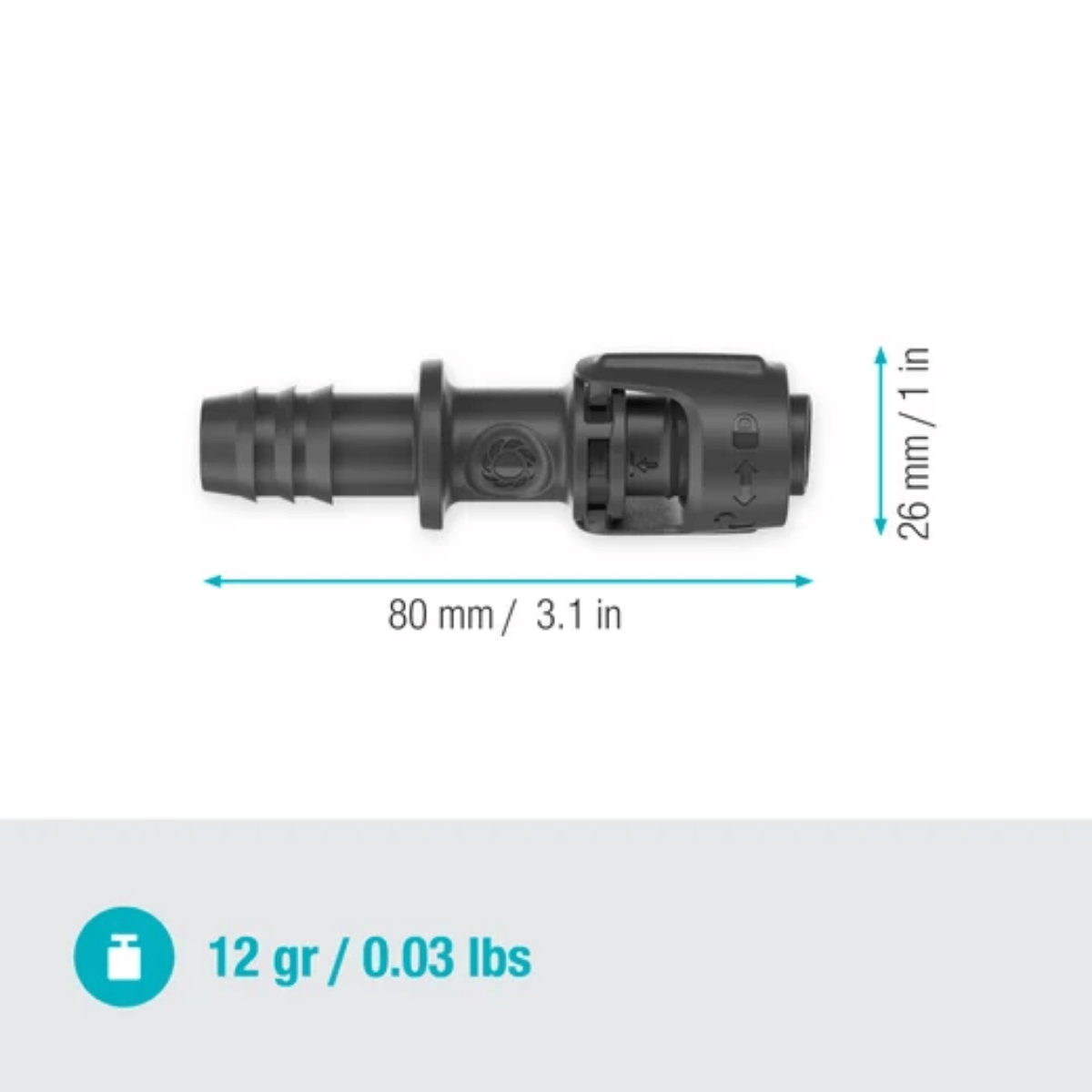 Gardena Universele Koppeling Micro-Drip Systeem 13 mm 1/2"