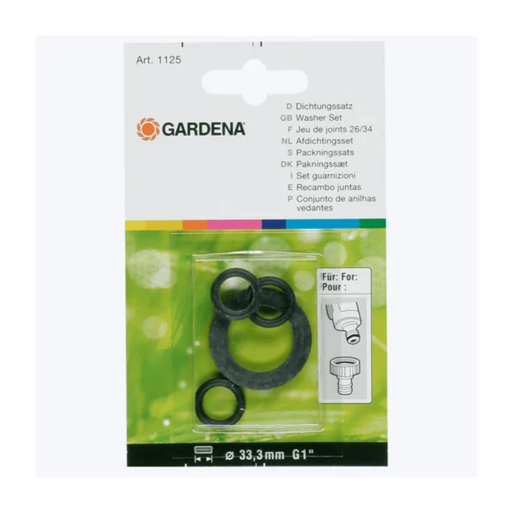 Gardena Rubberringenset 3 stuks 1"