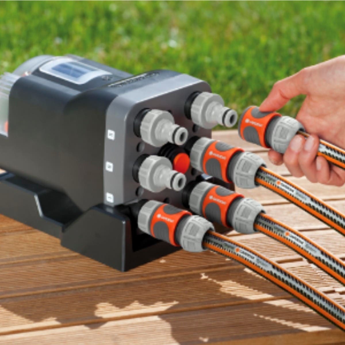 Gardena 6-weg waterverdeler automatisch