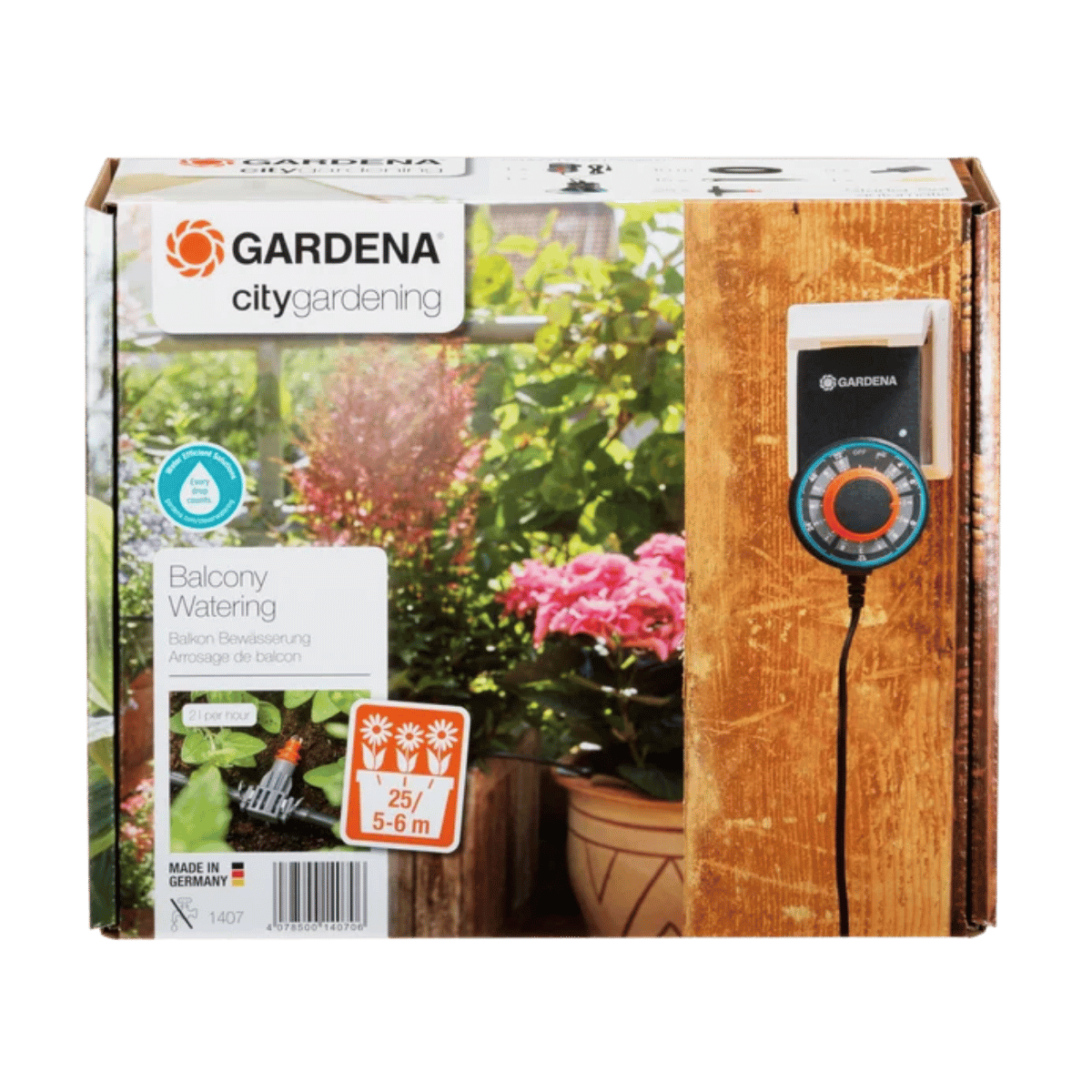 Gardena Volautomatische Bloembakbesproeiing Set