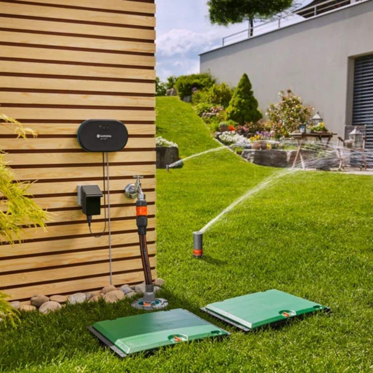 Gardena Verzonken Turbinesproeier T380