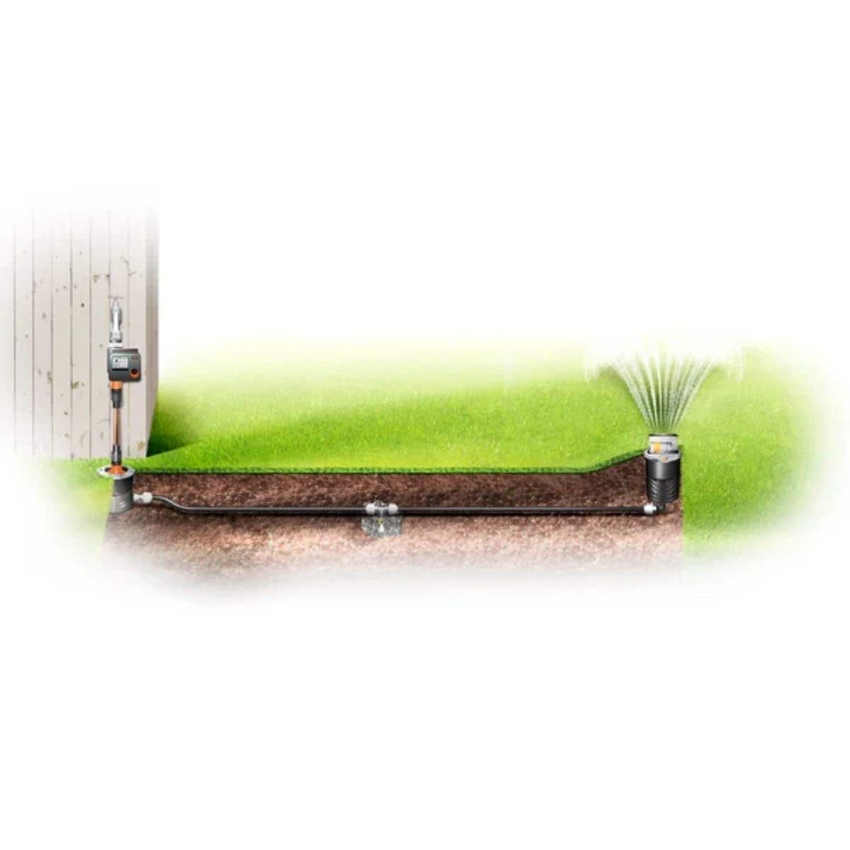 Gardena Complete Set met Verzonken Zwenksproeier OS 140