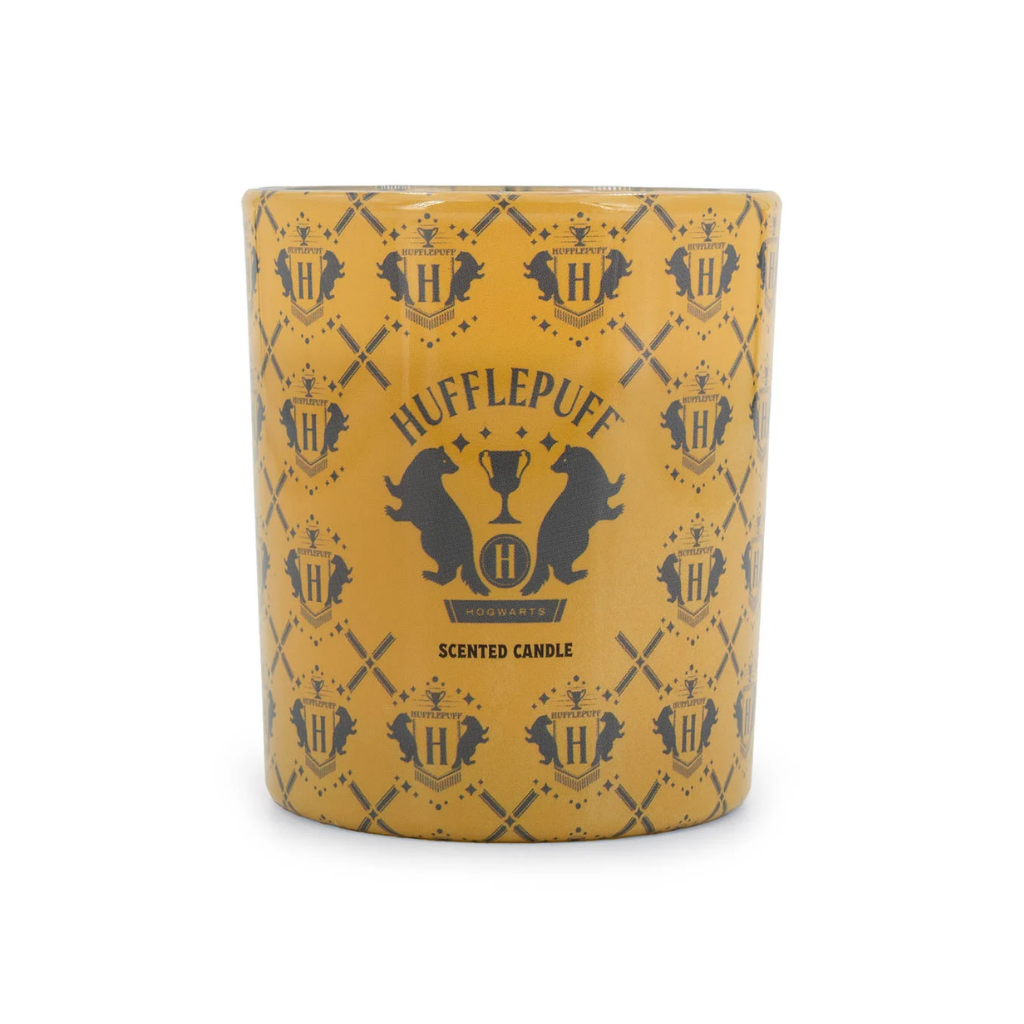 Harry Potter Geurkaars Hufflepuff geel 135 gram