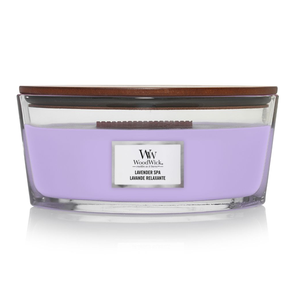 WoodWick Lavender Spa Ellipse Candle