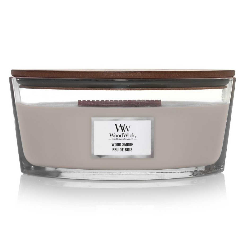 WoodWick Wood Smoke Ellipse Candle