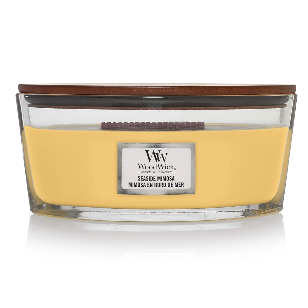 WoodWick Seaside Mimosa Ellipse Candle