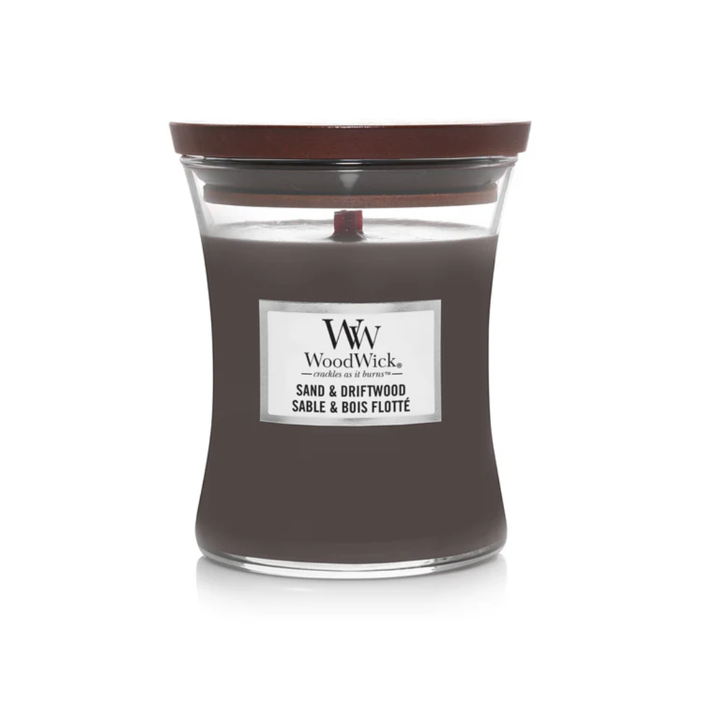 WoodWick Sand & Driftwood Medium Candle