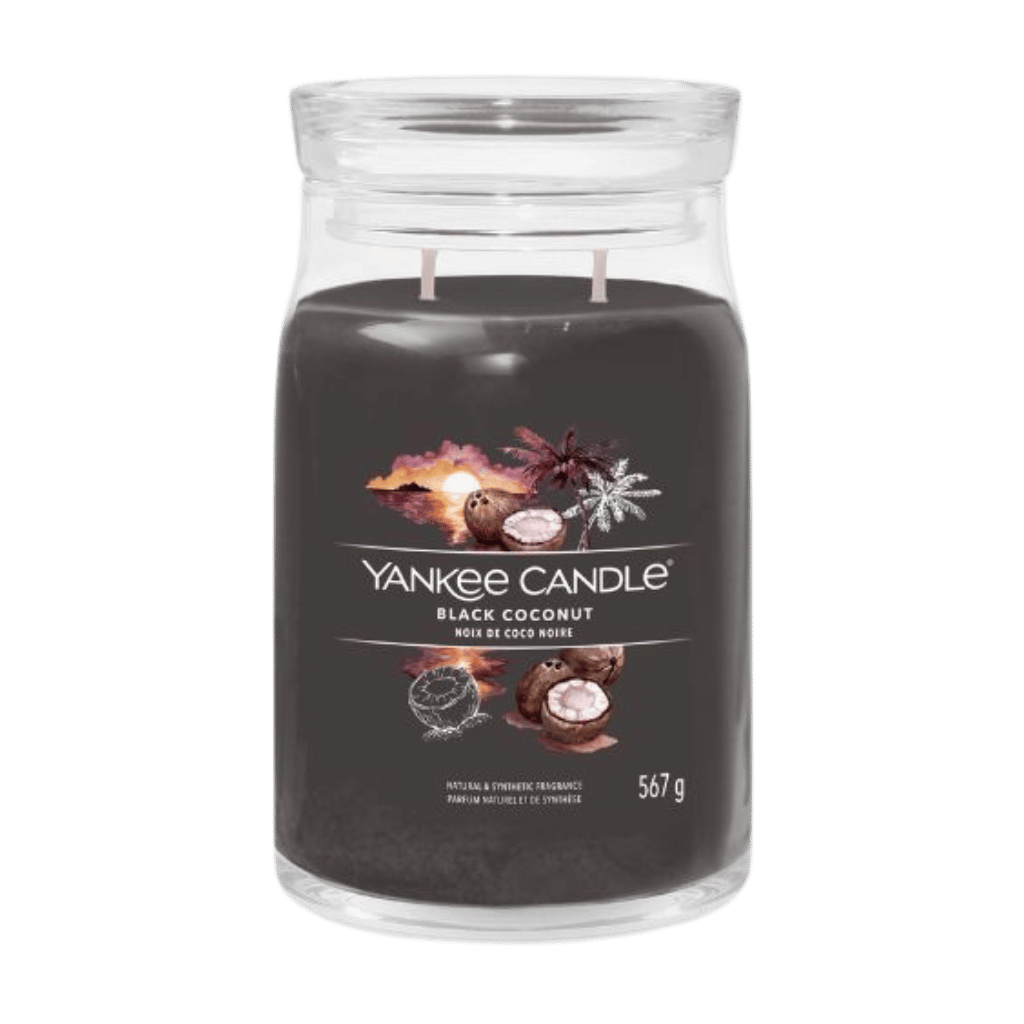 Yankee Candle Geurkaars Black Coconut Signature Large