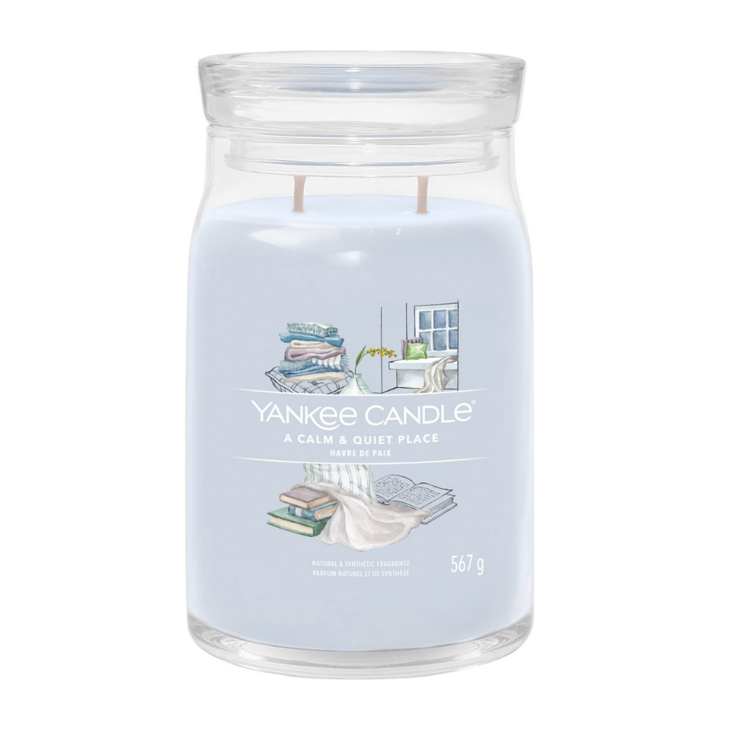 Yankee Candle Geurkaars A Calm & Quiet Place Signature Large