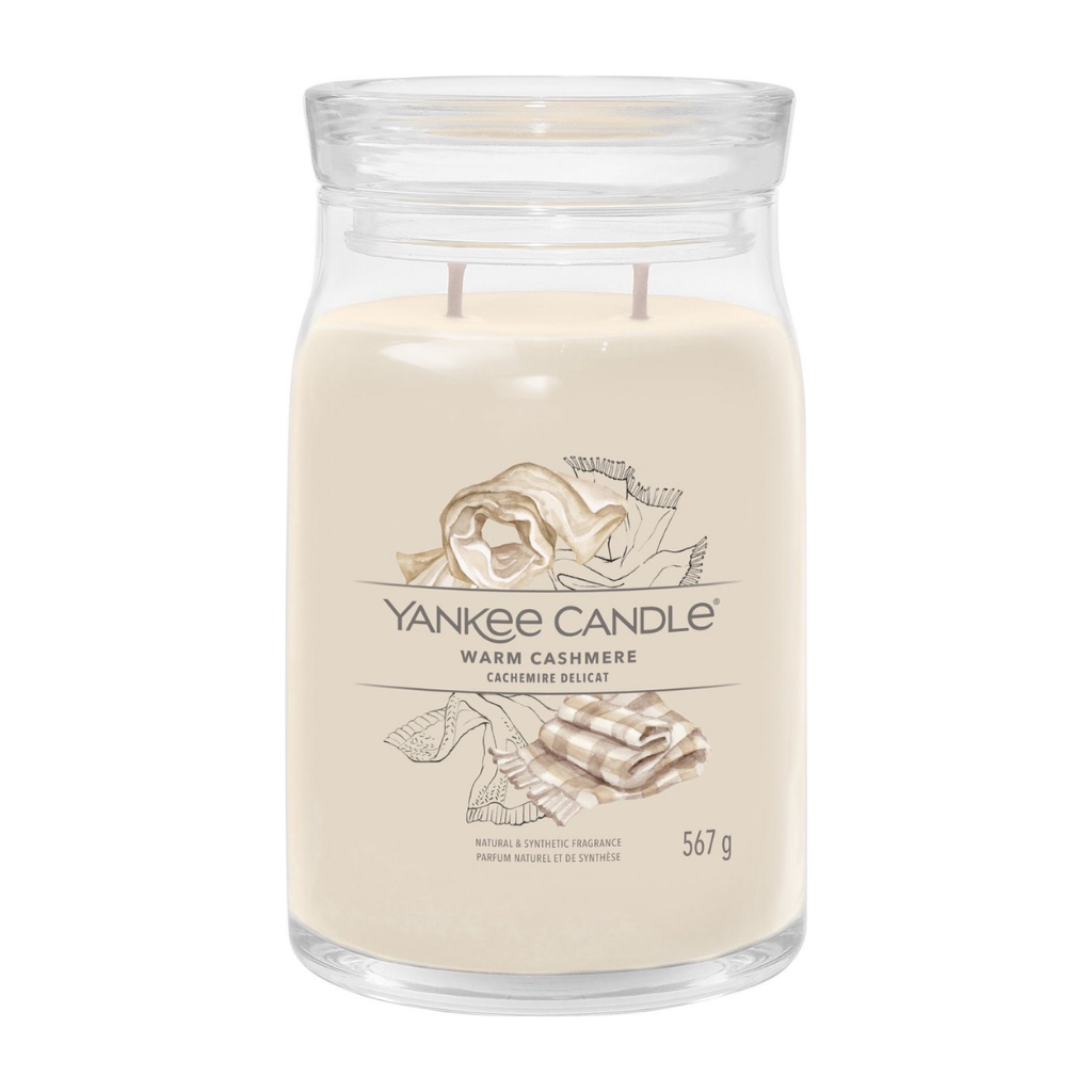 Yankee Candle Geurkaars Warm Cashmere Signature Large