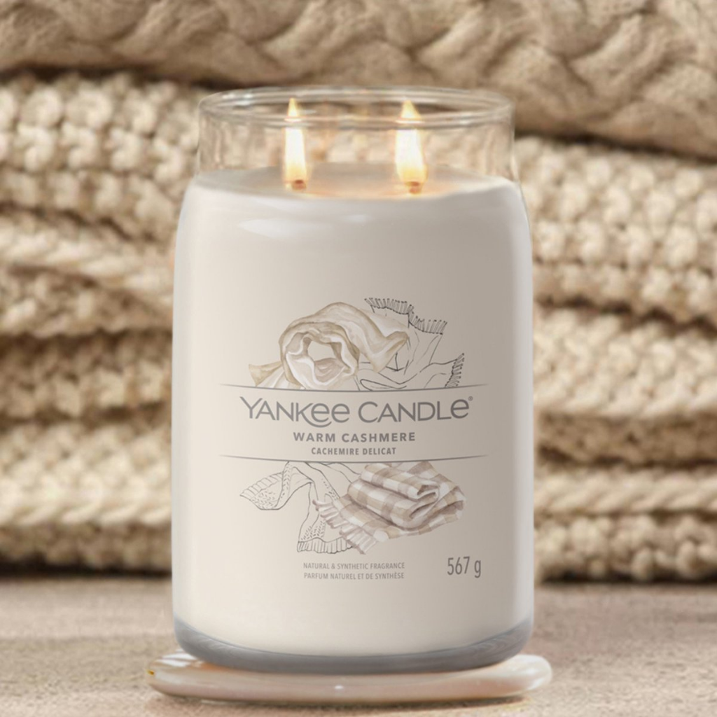 Yankee Candle Geurkaars Warm Cashmere Signature Large