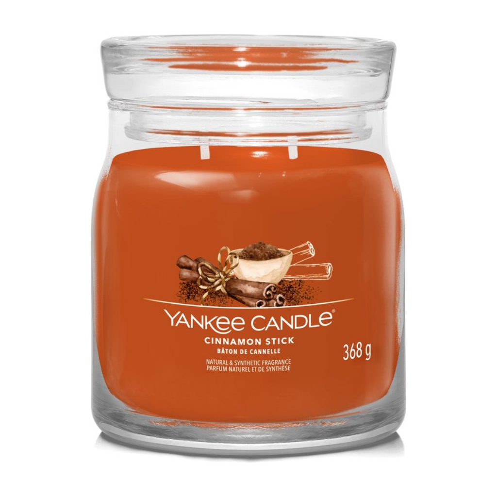 Yankee Candle Geurkaars Cinnamon Stick Signature Medium