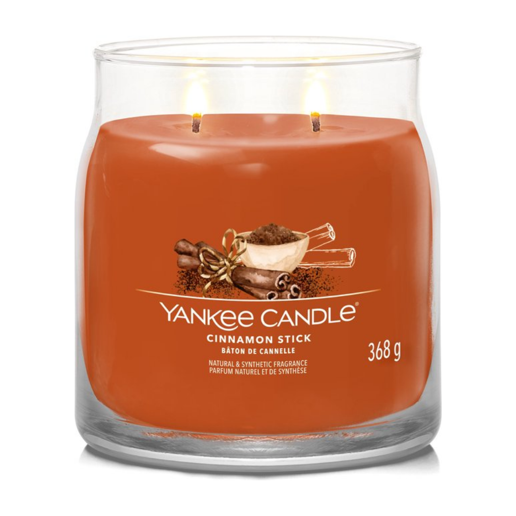 Yankee Candle Geurkaars Cinnamon Stick Signature Medium