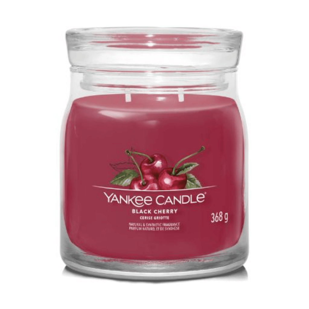 Yankee Candle Geurkaars Black Cherry Signature Medium