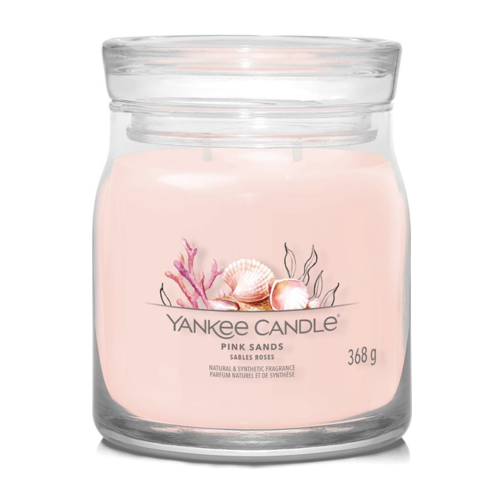 Yankee Candle Geurkaars Pink Sands Signature Medium