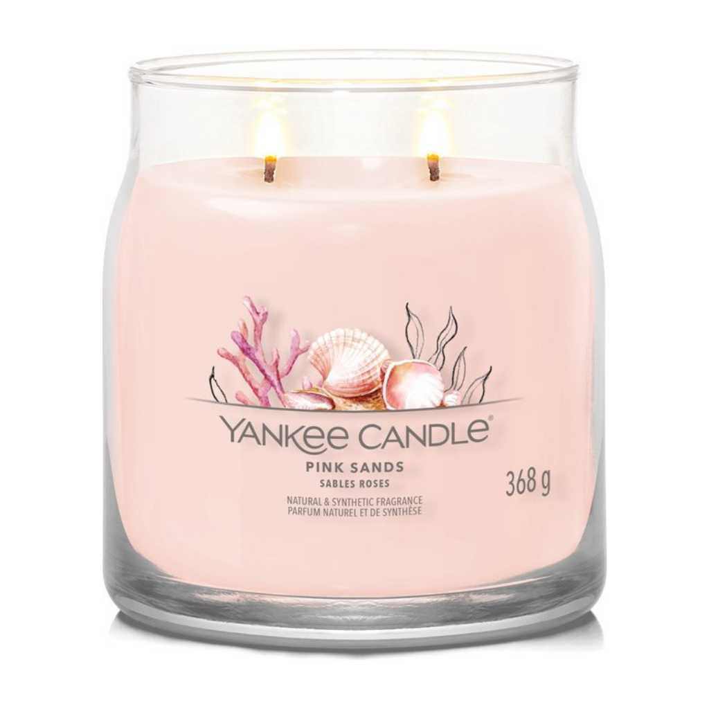 Yankee Candle Geurkaars Pink Sands Signature Medium