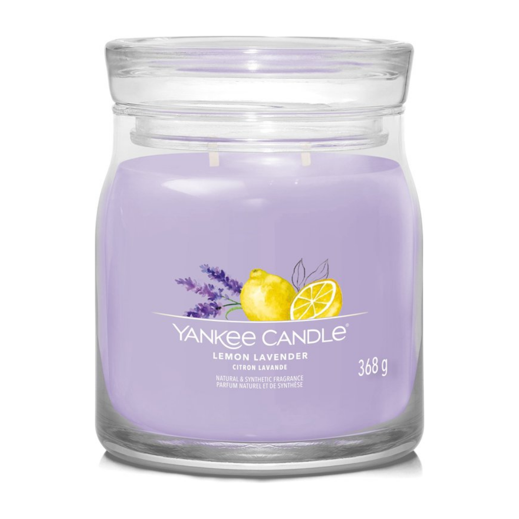 Yankee Candle Geurkaars Lemon Lavender Signature Medium