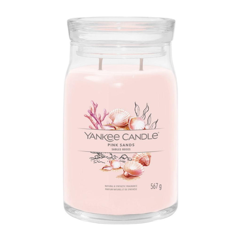 Yankee Candle Geurkaars Pink Sands Signature Large