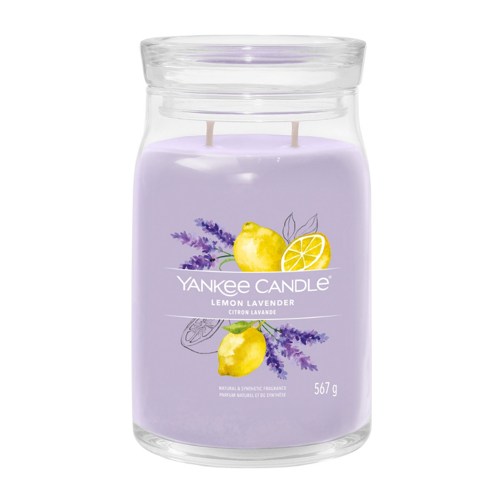 Yankee Candle Geurkaars Lemon Lavender Signature Large