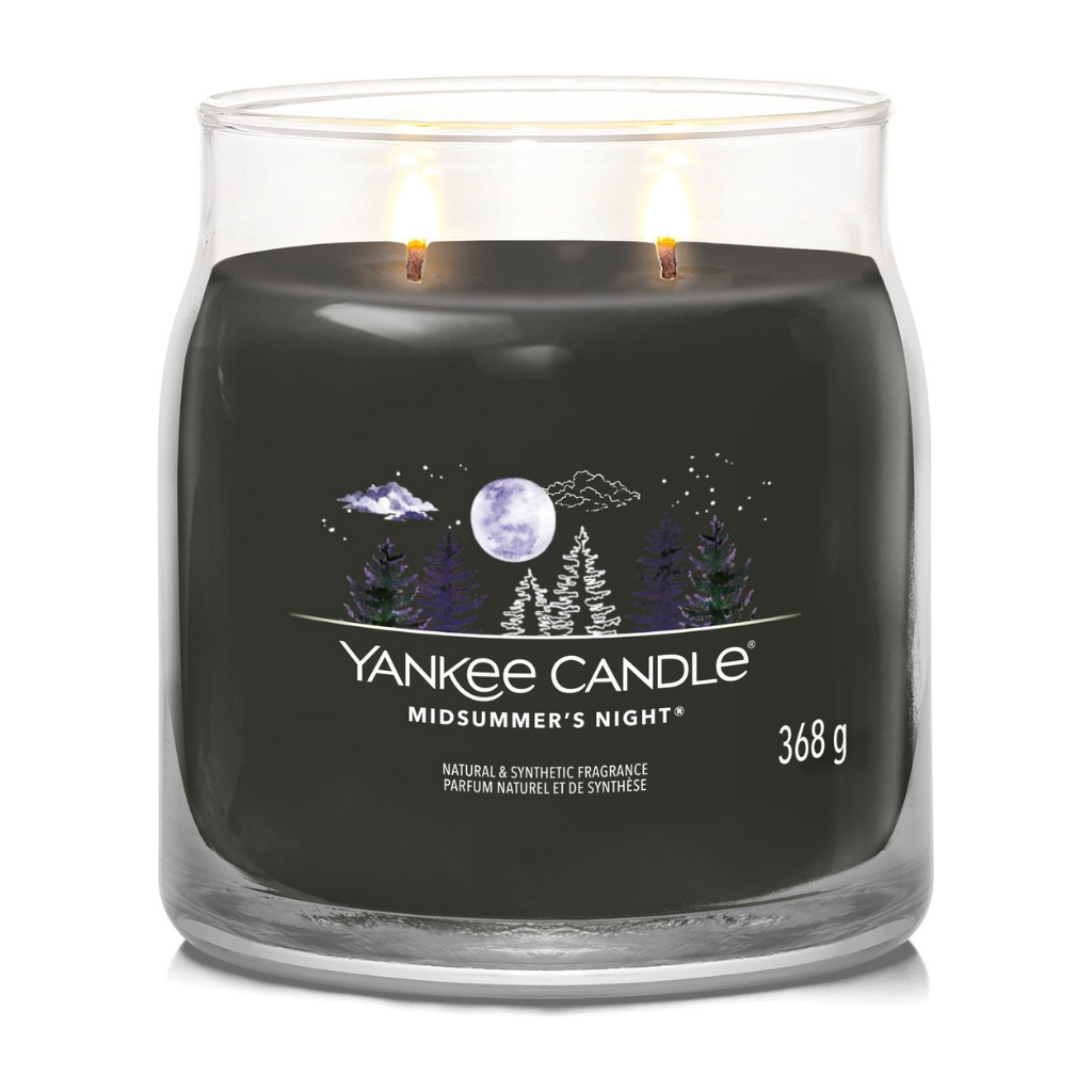 Yankee Candle Geurkaars Midsummer’s Night Signature Medium