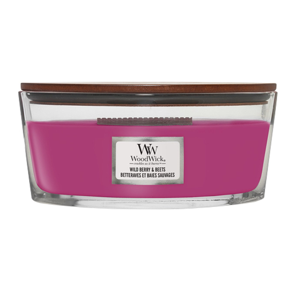 WoodWick Wild Berry & Beets Ellipse Candle