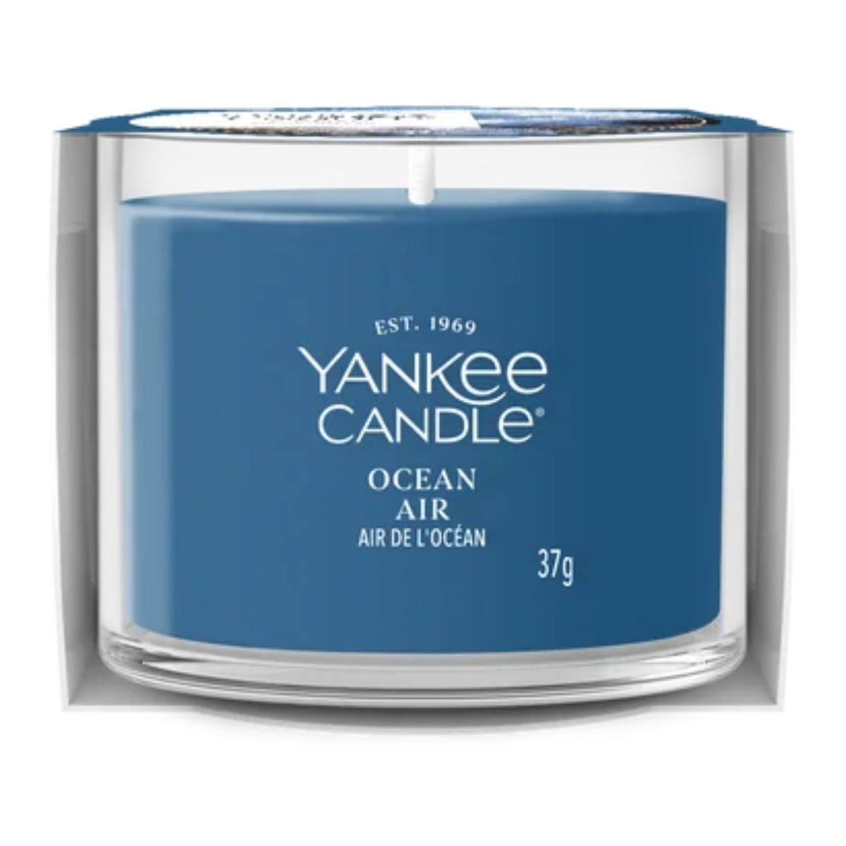 Yankee Candle Geurkaars Mini Votive Ocean Air Blauw 5.4 x 5.4 x 4.2 cm