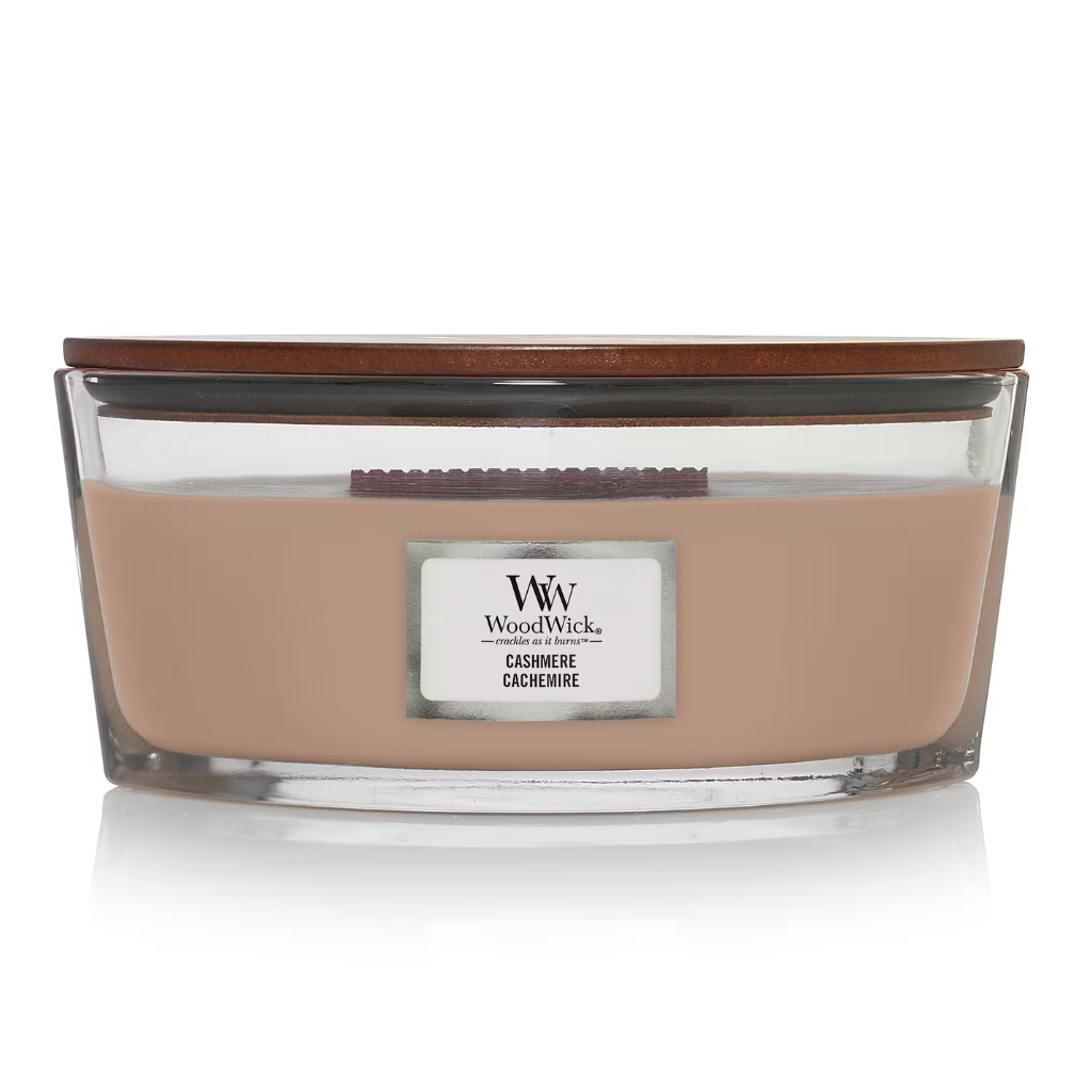 WoodWick Cashmere Ellipse Candle