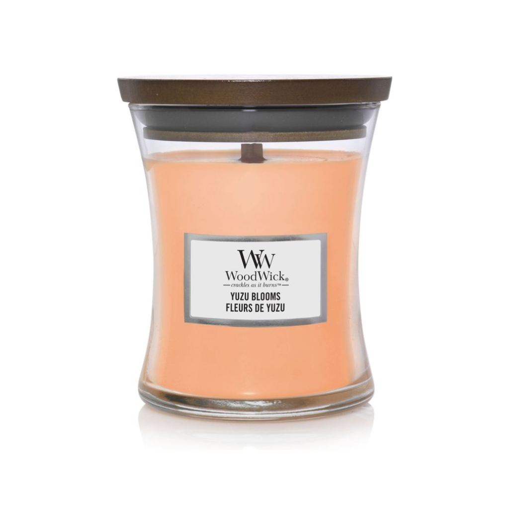 WoodWick Yuzu Blooms Medium Candle