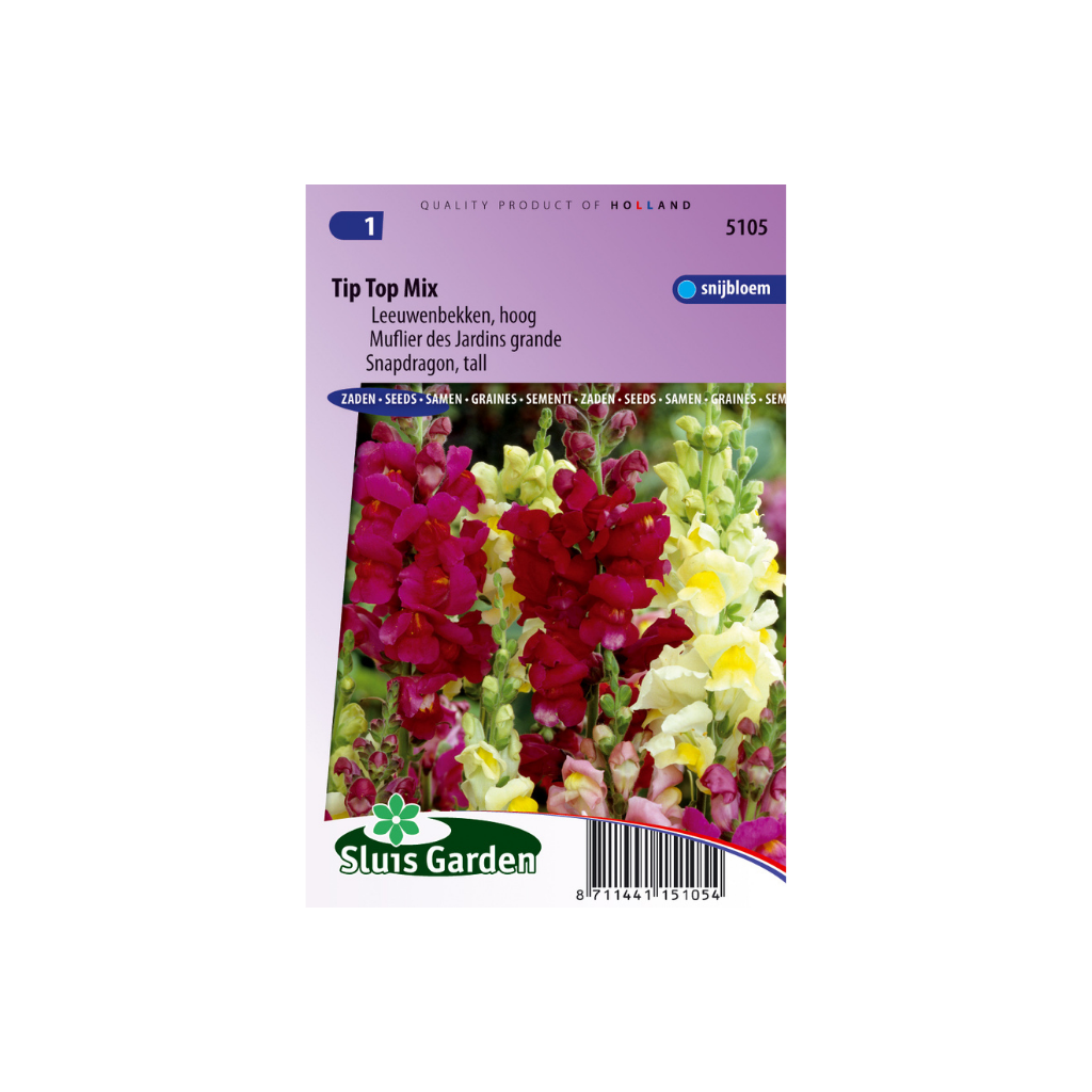 Antirrhinum majus maximum Tip Top Mix