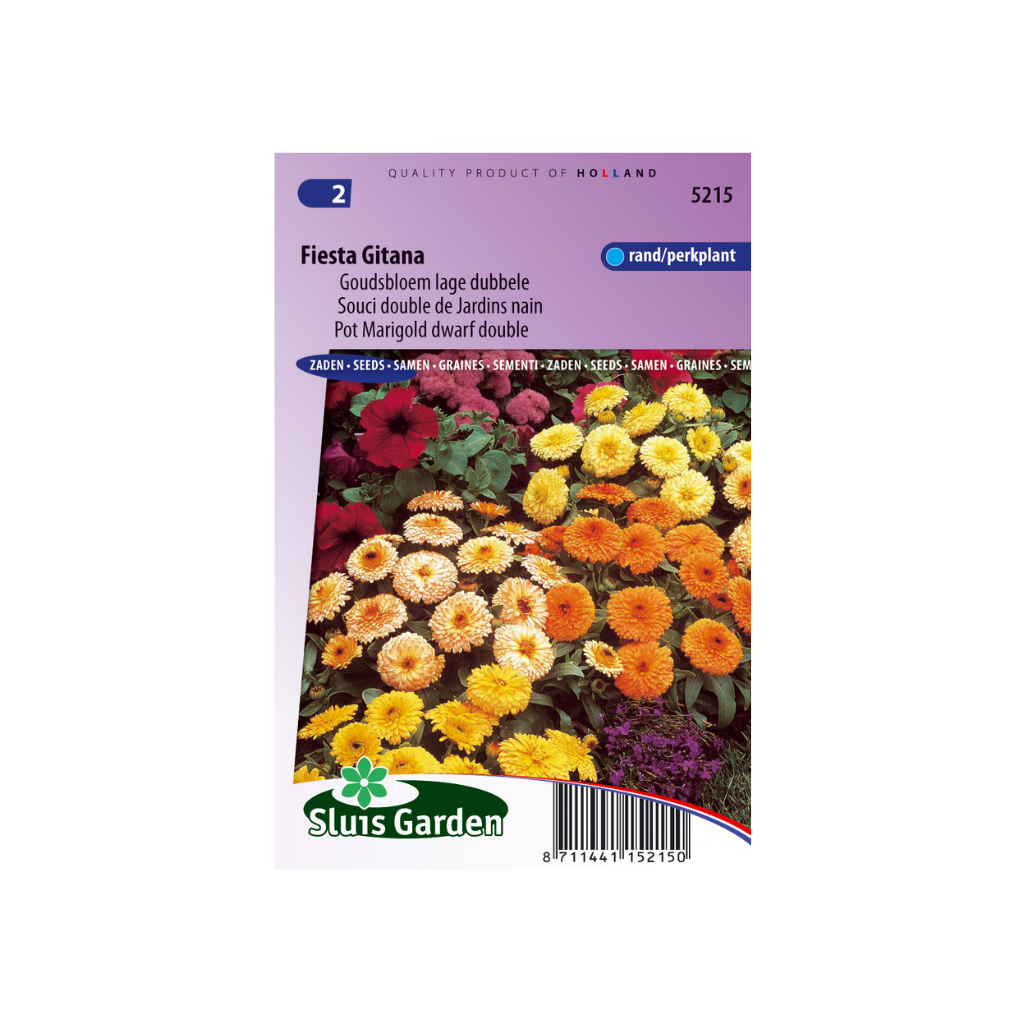 Calendula off. fl. pl.Fiesta Gitana mix