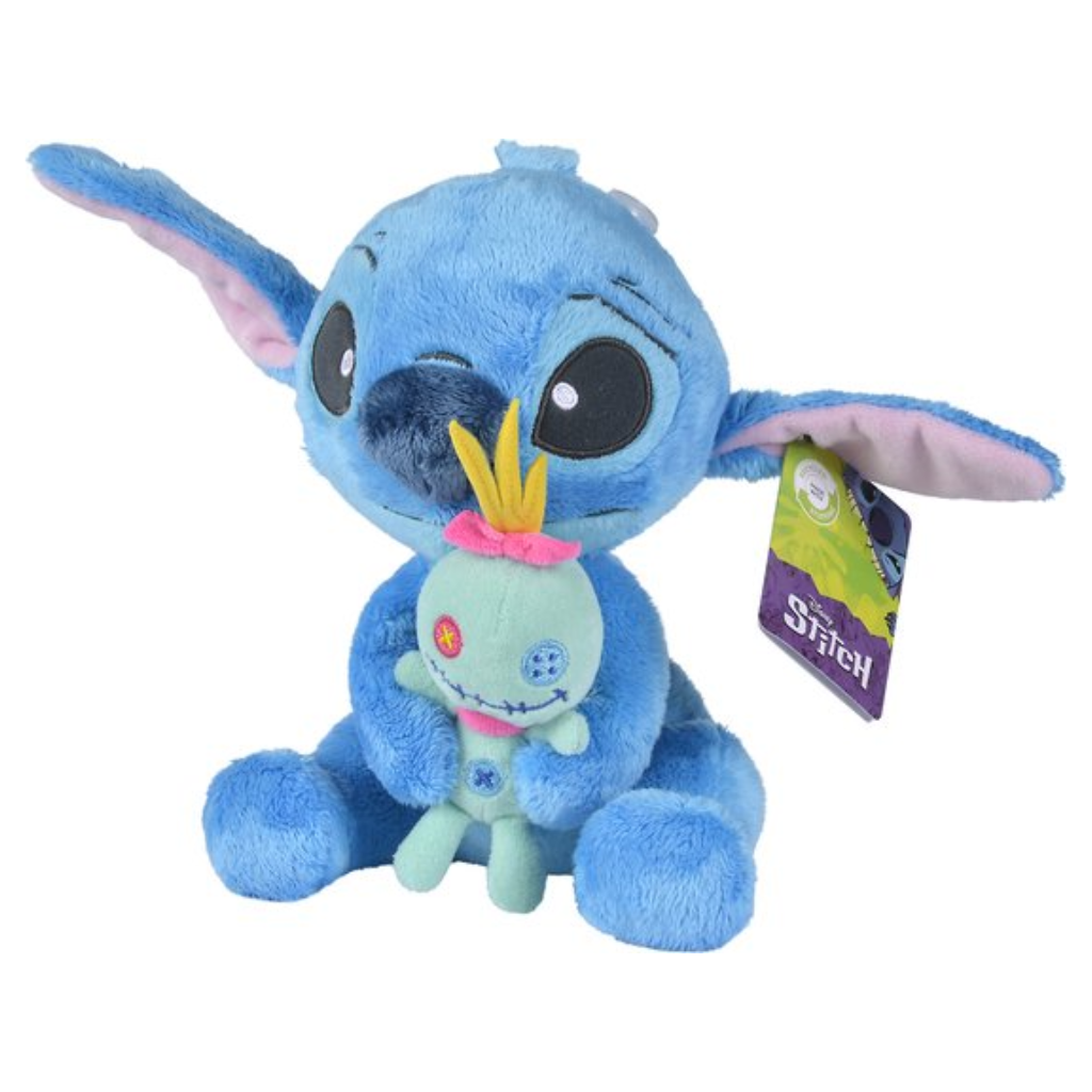 Disney Stitch met Scrump 25cm
