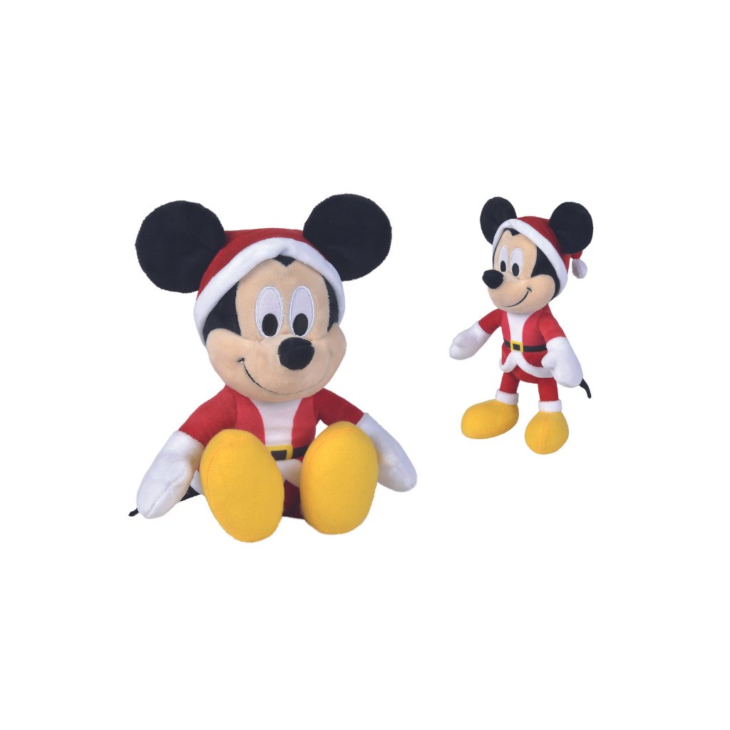 Disney Mickey Mouse in Kerstmis pak 25cm