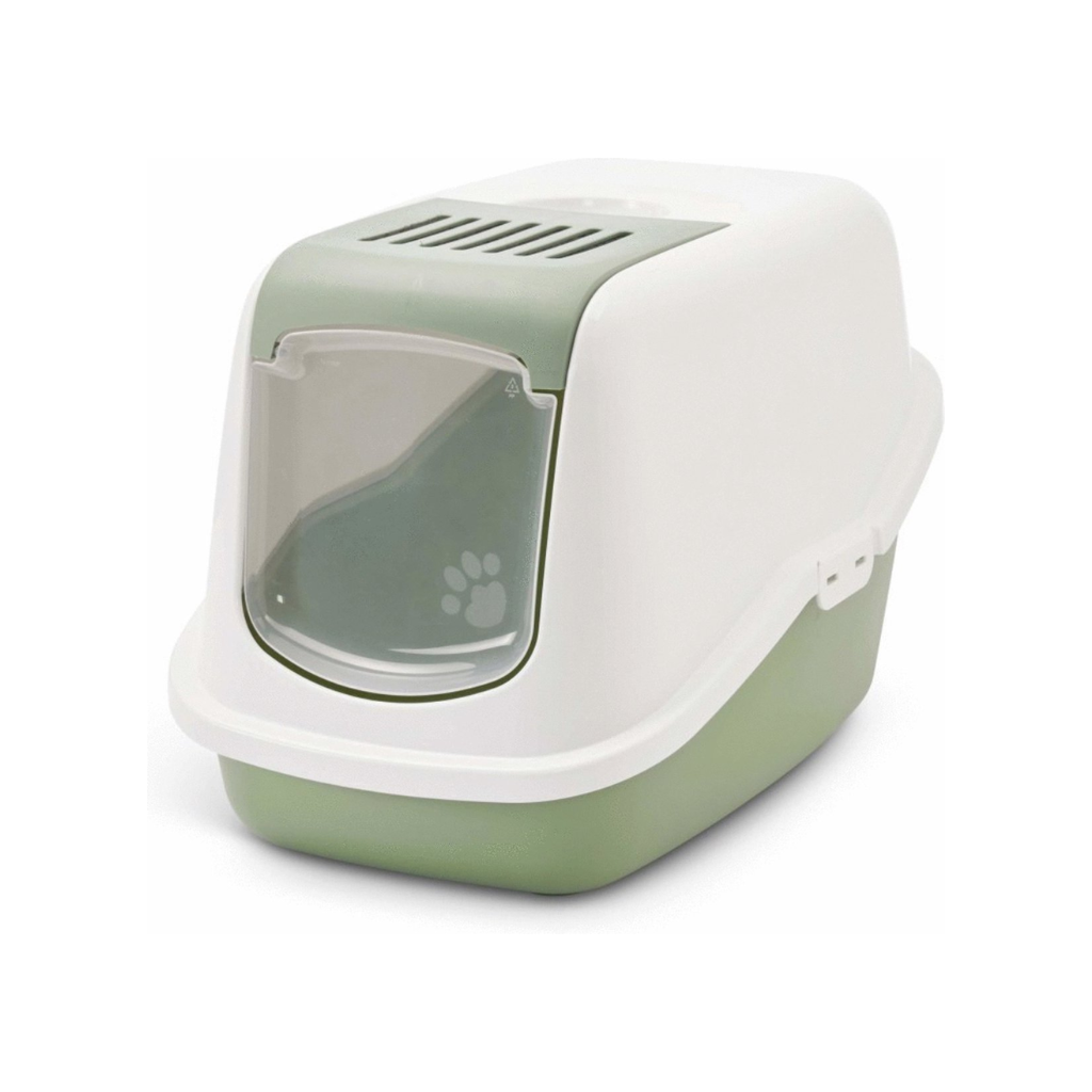 Savic Kattentoilet Nestor wit groen M 56 x 39 x 38.5 cm