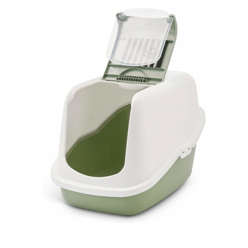 Savic Kattenbak Nestor Groen Wit 56 x 39 x 39 cm