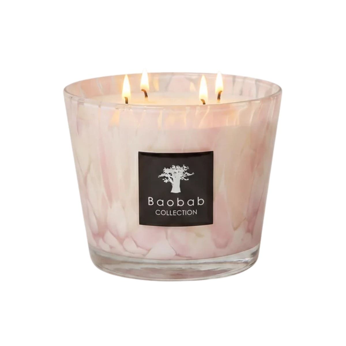Baobab Geurkaars Pearls White Max 10
