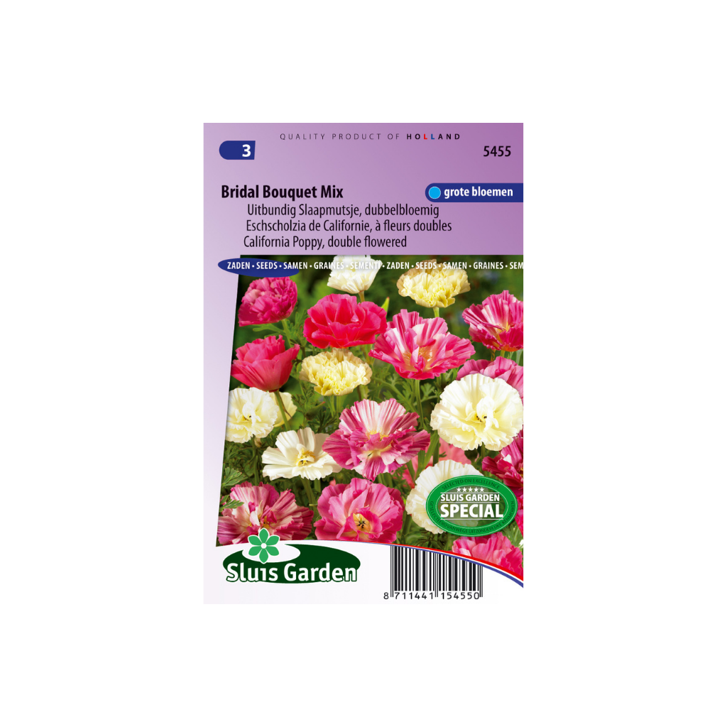 Eschscholzia calif. Bridal Bouquet mix