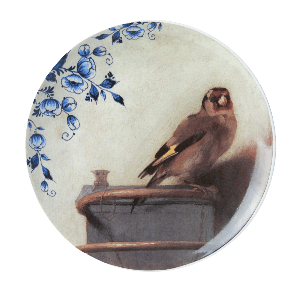 Heinen Delfts Blauw Bord Het Puttertje