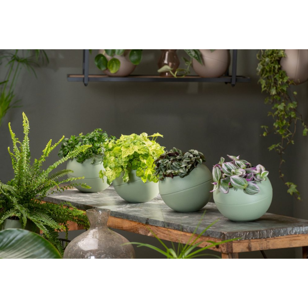 Globee Bloempot Olijf Groen 20 x 20  cm