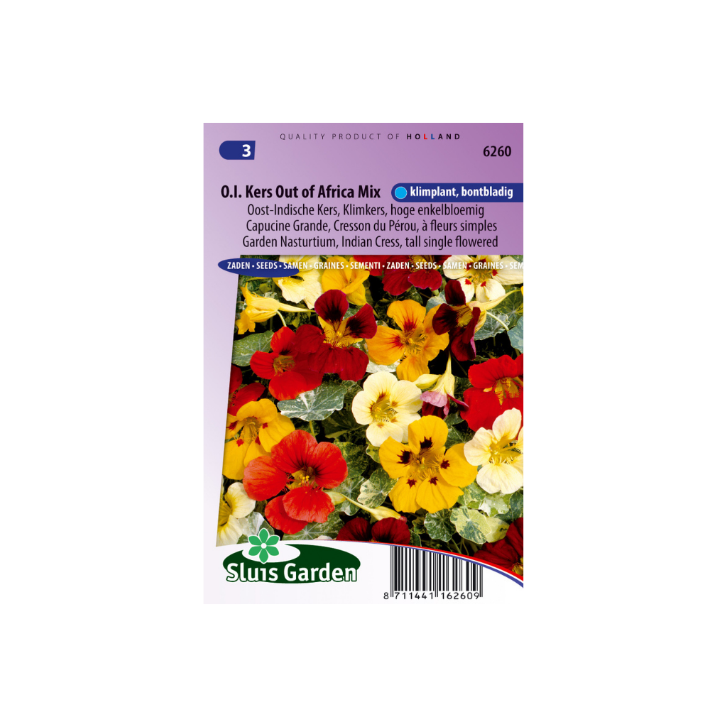 Tropaeolum majus sgl. Out of Africa mix